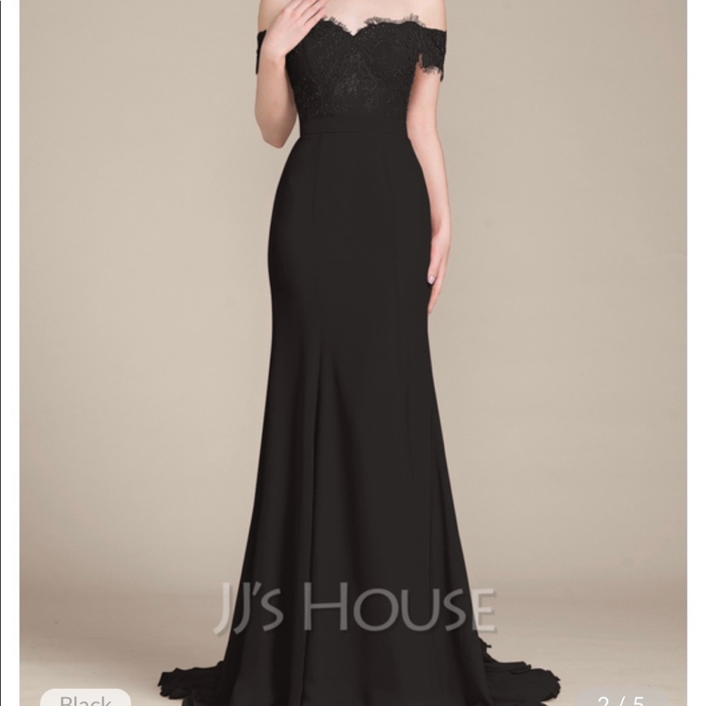 Black JJs house gown